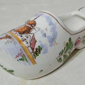 Lote siguiente: Cenicero Vintage Zueco Holandés De Delftse Pauw Cerámica Pintado a Mano