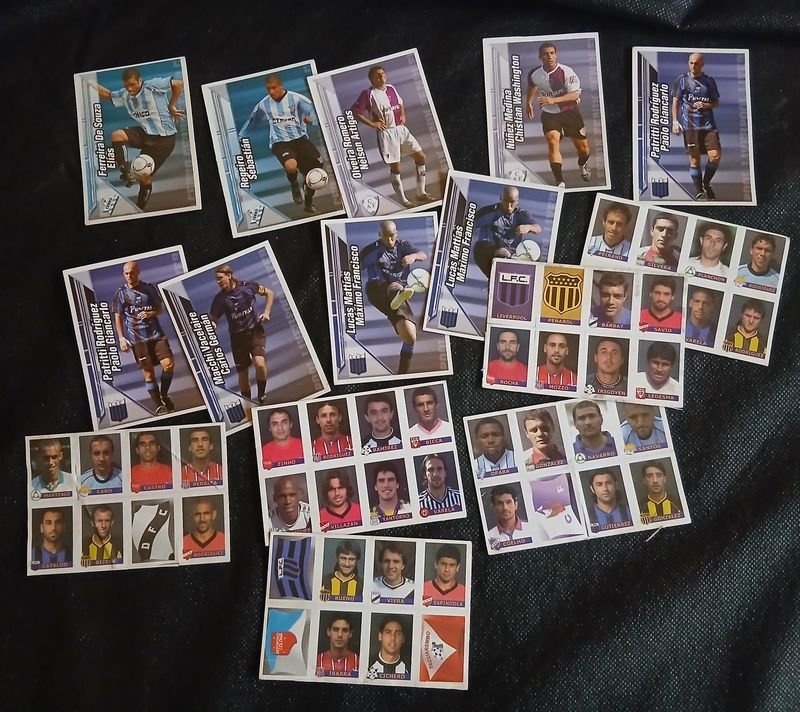 Figuritas Panini Uruguay Clausura 2008 y Varadero