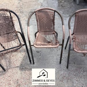 3 Sillas de Exterior para Restaurar - imagen 2