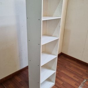 Estantería Blanca Multiuso de Líneas Simples - imagen 2