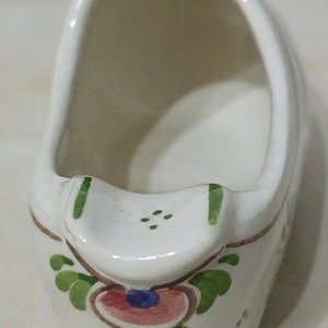 Cenicero Vintage Zueco Holandés De Delftse Pauw Cerámica Pintado a Mano - imagen 4