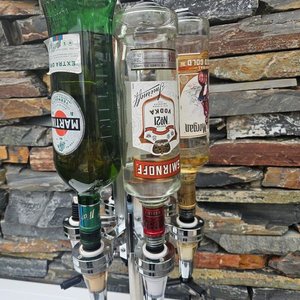 Dispensador de Licores Giratorio para 6 Botellas - imagen 3