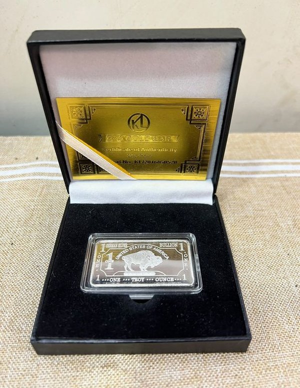 Medalla Búfalo 1 Onza Troy en Estuche World Collection - imagen 1