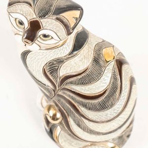 Figura de Gato de Cerámica DaRosa - imagen 2