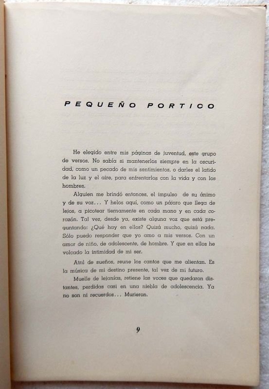 Libro Raro de Poesía Uruguaya: Altos Crepúsculos. Treinta Cantos De Amor - imagen 3