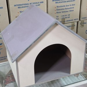 Casa para Mascotas de Calidad Color Beige y Gris - imagen 1