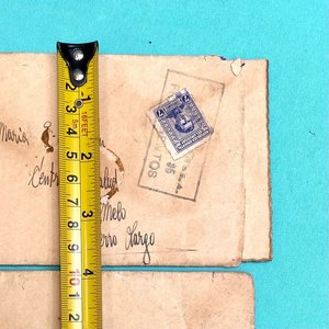 Lote de 3 piezas: Pasaje Onda Pepsi 1989, 2 cartas a Melo con sellos - imagen 5