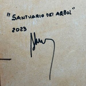 Obra de Arte "Santuario del Árbol" de Andrés Cortina: Acrílico y Madera - imagen 6