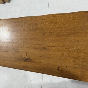 Mueble Bajo Rústico de Roble Macizo con Cajón y Puertas - imagen 6