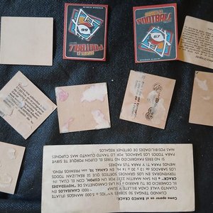 Lote de Figuritas de Fútbol, Cine y Billetón Promocional "Banco Crack" - imagen 2