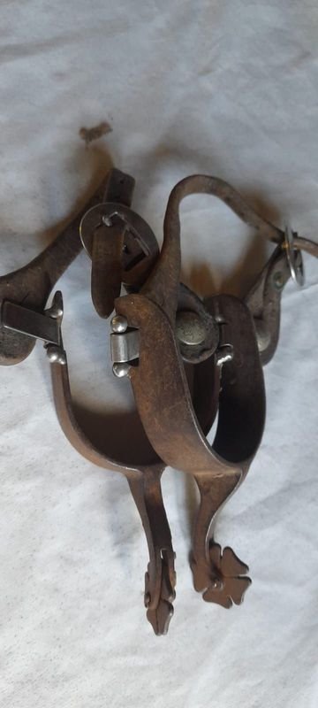 Espuelas de rodeo Norteamérica para coleccionistas - imagen 2