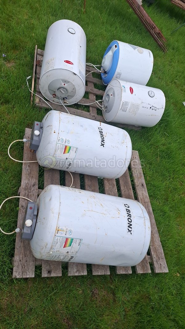 Lote de 4 Calefones Eléctricos Bronz y otros