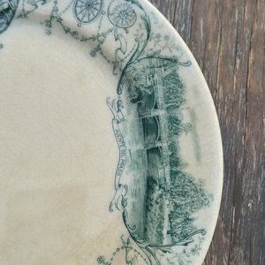 Plato Conmemorativo "Vistas de Montevideo Antiguo" - J & G Meaking - imagen 5