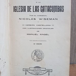 Fabiola o la Iglesia de las Catacumbas: Obra Literaria con Censura Eclesiástica de Principios de 1900 - imagen 2