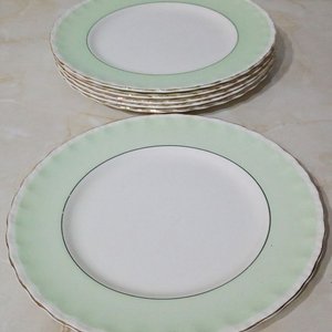 Plato de Loza Inglesa W.H. Grindley Creampetal - Década de 1930 - imagen 2
