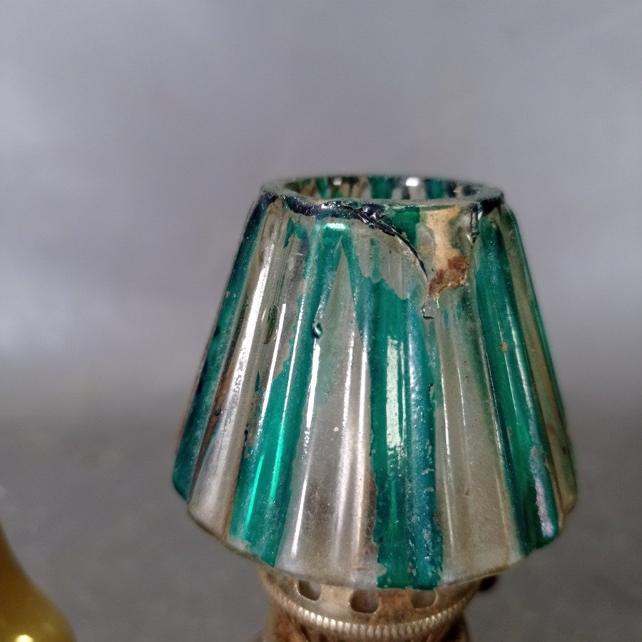 Lámparas de vidrio con sombrillas de color - imagen 3