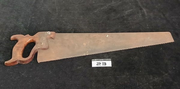 Antiguo Serrucho de Mano para Carpintería - imagen 1