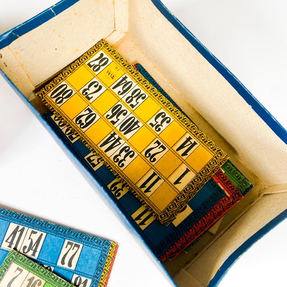 Juego de caja antiguo, loteria en venta - imagen 3