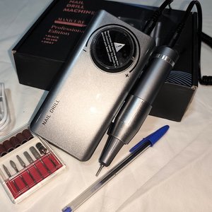 Torno para Uñas Recargable Profesional con Pantalla Digital y Accesorios - imagen 1