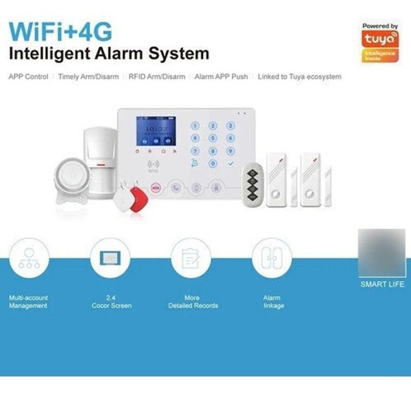 Kit de Alarma Smart WiFi + 4G con Funcionalidad RFID - imagen 3