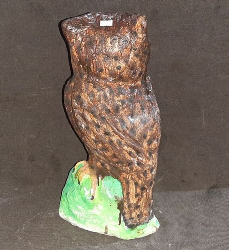 LECHUZA MARRON - Figurita de Lechuza Cerámica - imagen 2
