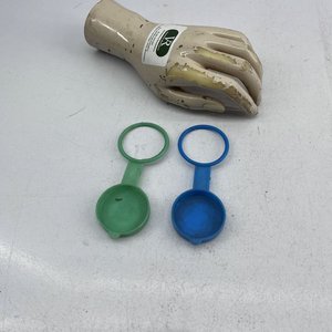 2 Tapones Genéricos para Botella de Leche Pico Fino - imagen 2