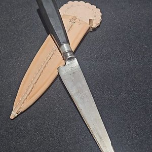 Cuchillo Franz Wenk Solingen Hoja 15 cm Cabo Original - imagen 5