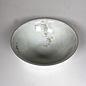 Juego de Porcelana Alemana Hutschenreuther Hohenberg: Centro y Bandeja Decorados con Flores - imagen 5