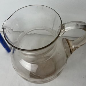 Jarra de Vidrio Transparente con Asa - 22 cm - imagen 4