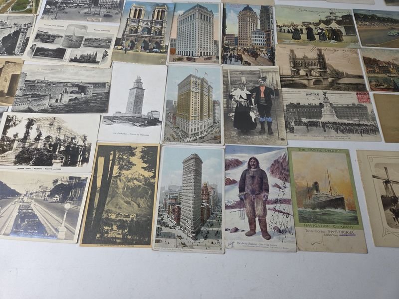 Gran lote de postales antiguas para coleccionistas - imagen 8
