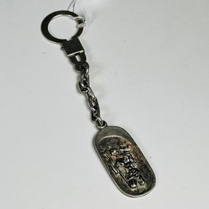 Llavero de Plata con Imagen de San Cristóbal - imagen 1