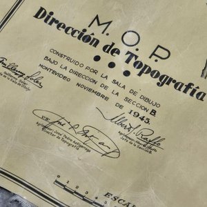 Mapa del Departamento de Canelones, Dirección de Topografía M.O.P. Noviembre 1945 - imagen 3