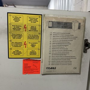 Destructora de Documentos Industrial Dahle 20390 KS - imagen 5