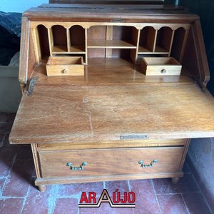 Secreter Antiguo de Madera para Restaurar - imagen 3