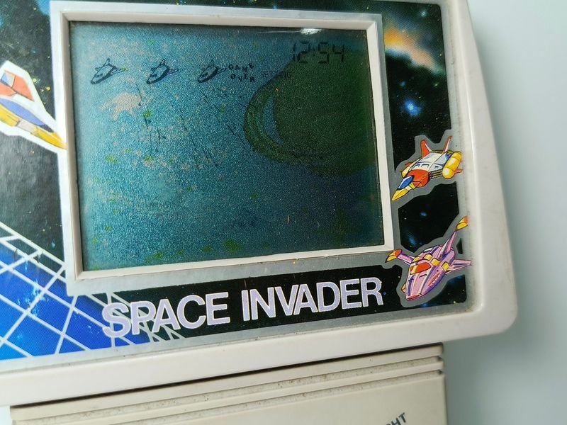 Consola de juegos portátil vintage Space Invaders - imagen 5