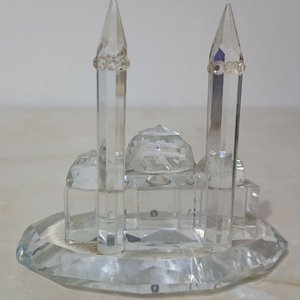 Pisapapeles Decorativo Cristal Swarovski Taj Mahal - imagen 3