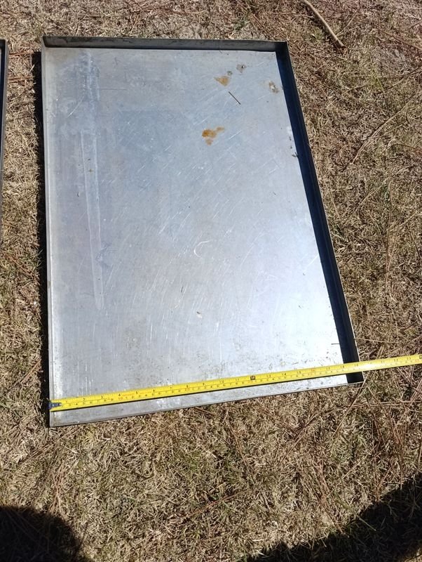 2 ASADERAS DE ALUMINIO EN BUEN ESTADO - imagen 5