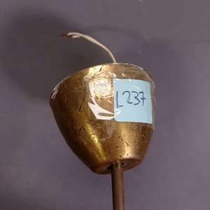 Colgante de Bronce con Cristales para Tres Luces - imagen 5