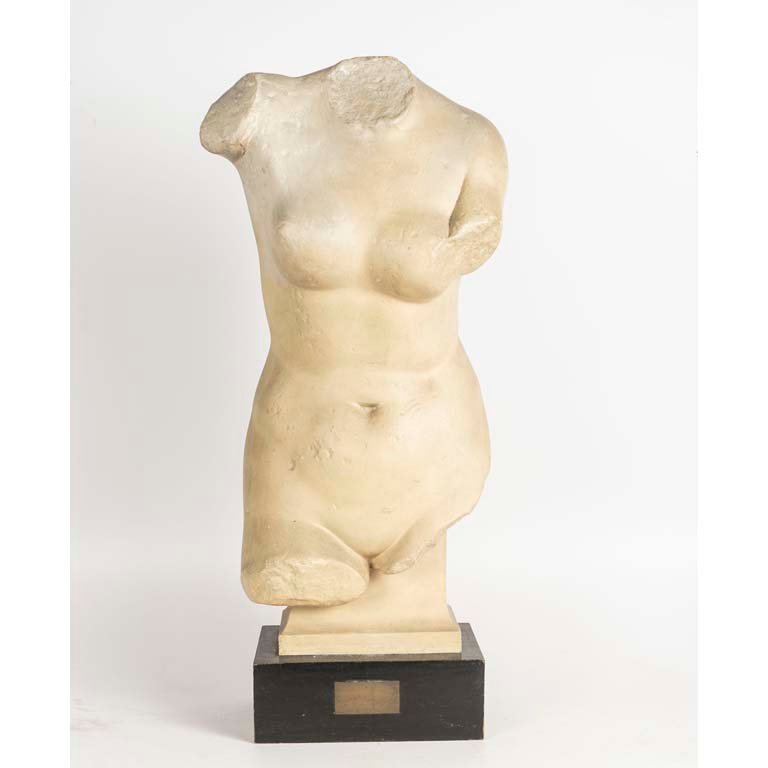 Escultura Torso Venus de Milo Réplica Museo Louvre