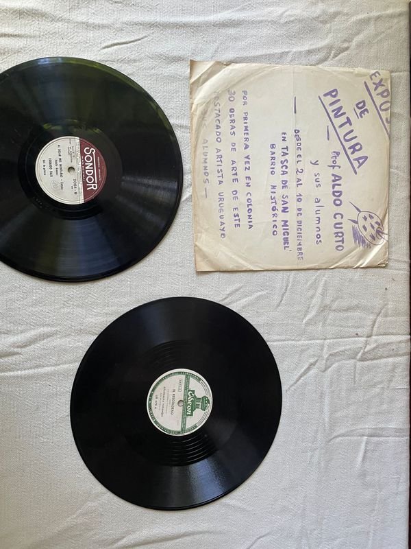 Lote de Discos de Vinilo Antiguos