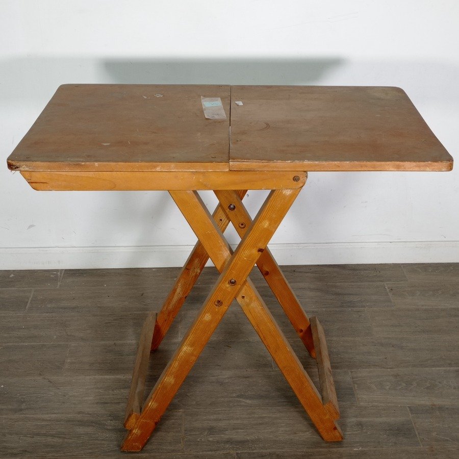 Mesa plegable de madera de pino - imagen 2