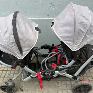 Cochecito Doble Mellizos "Infanti Duo Ride" Gris - imagen 7