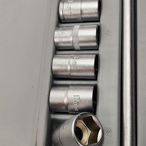 Juego de 9 Bocallaves de 10mm a 19mm con Mango - imagen 5