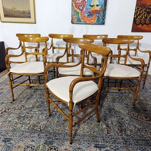 Lote anterior: Butacas Italianas Medea Modelo Campanino con Asiento de Esterilla y Almohadón