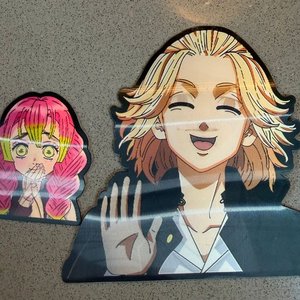 Lote siguiente: Stickers de Personajes Anime: Mitsuri y Mikey