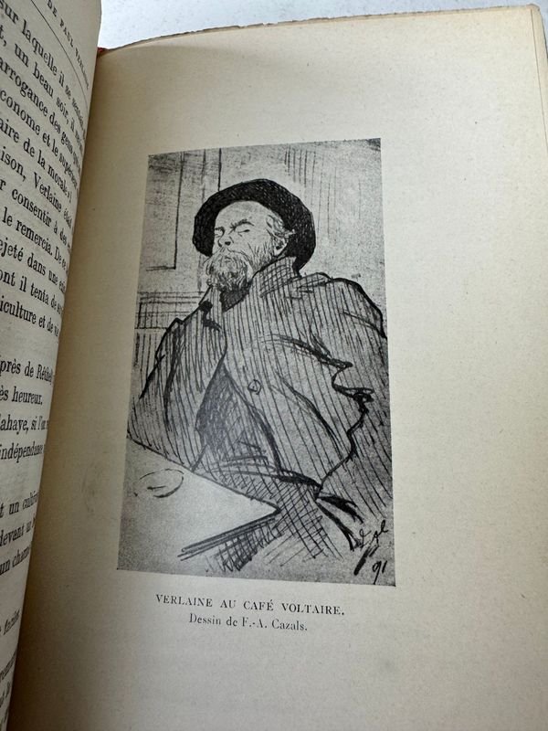 Libro raro de Paul Verlaine, autografiado y editado en 1913 - imagen 4