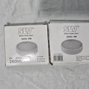 Lote siguiente: Lámparas LED SLV GX53 9W Fabricación Alemana