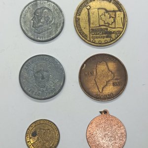Lote de 6 Medallas de Estados Unidos y Canadá - imagen 4