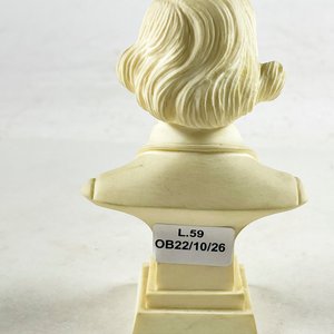 Busto de Giuseppe Verdi en Alabastro, 12 cm - imagen 4