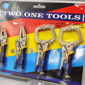 Lote siguiente: Kit 4 Pinzas Morsa "Two.One Tools" de 5 Pulgadas